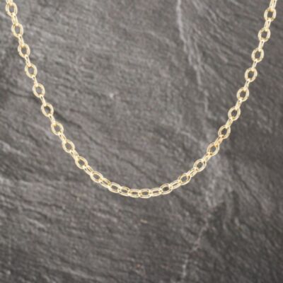 Pre-Owned Vintage Yellow Gold 29 Inch Trace Chain 41041713