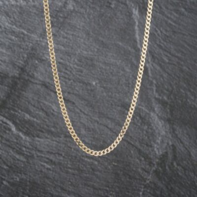 Pre-Owned 9ct Yellow Gold 20 Inch Curb Chain 41041720