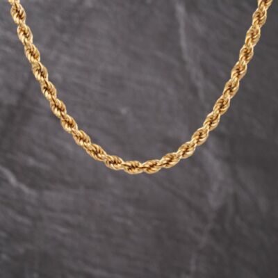 Pre-Owned 9ct Yellow Gold 20 Inch Rope Chain 41041770