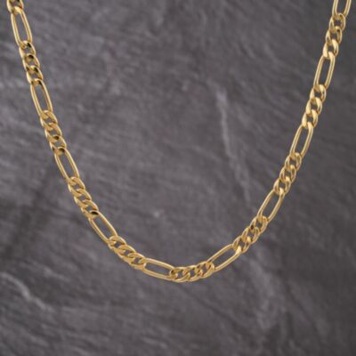 Pre-Owned 9ct Yellow Gold 20 Inch Figaro Chain 41041781