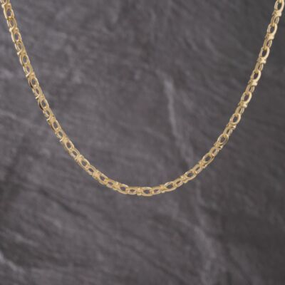 Pre-Owned 9ct Yellow Gold Fancy 18.5 Inch Anchor Chain 41041784