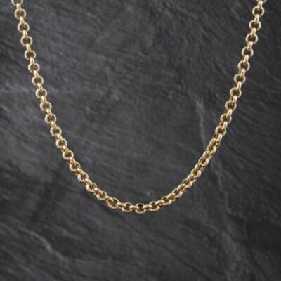 Pre-Owned 9ct Yellow Gold 18 Inch Belcher Chain 41041790