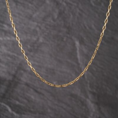 Pre-Owned 9ct Yellow Gold 18 Inch Anchor Chain 41041812