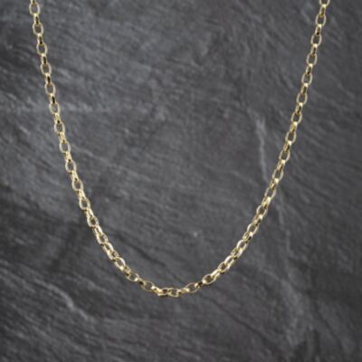 Pre-Owned 9ct Yellow Gold 22 Inch Belcher Chain 41041821