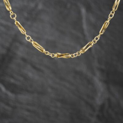 Pre-Owned 9ct Yellow Gold Fancy 18 Inch Fancy Chain 41041856