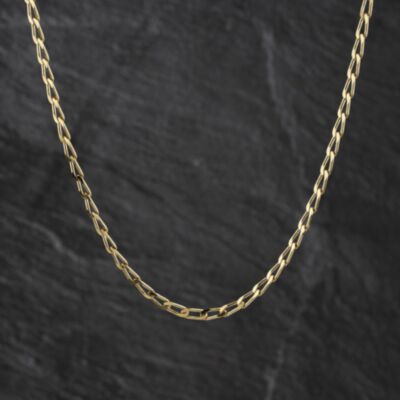 Pre-Owned 9ct Yellow Gold 28 Inch Curb Chain 41041859