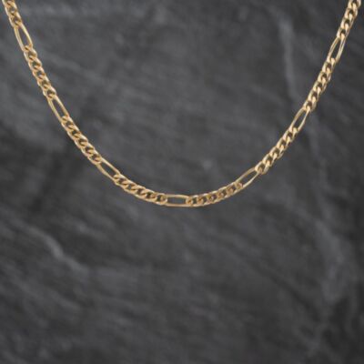 Pre-Owned 9ct Yellow Gold 20 Inch Figaro Chain 41041865