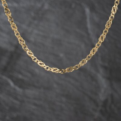 Pre-Owned 9ct Yellow Gold 24 Inch Celtic Chain 41041869