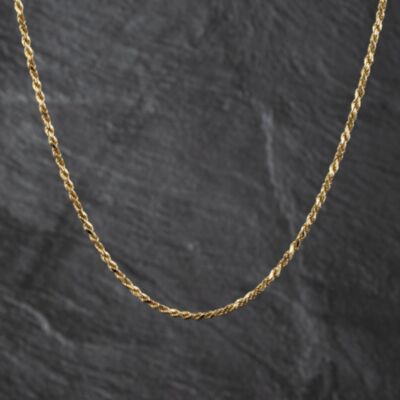 Pre-Owned 9ct Yellow Gold 26 Inch Rope Chain 41041872