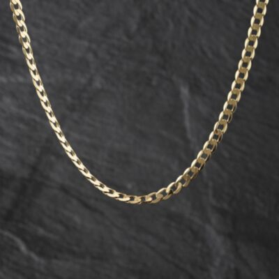 Pre-Owned 9ct Yellow Gold 20 Inch Curb Chain 41041880