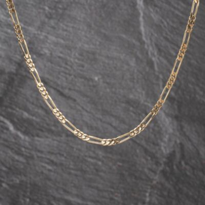 Pre-Owned 9ct Yellow Gold 32 Inch Figaro Chain 41041914