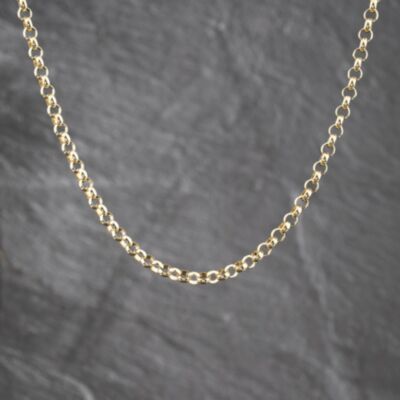 Pre-Owned 9ct Yellow Gold 18 Inch Belcher Chain 41041918