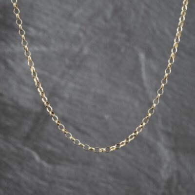 Pre-Owned 9ct Yellow Gold 20 Inch Belcher Chain 41041929