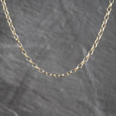 Pre-Owned 9ct Yellow Gold 18 Inch Belcher Chain 41041930
