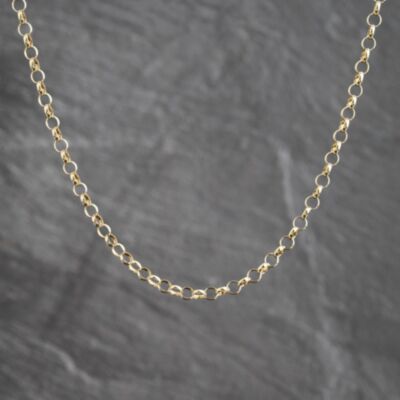 Pre-Owned 9ct Yellow Gold 21 Inch Belcher Chain 41041931