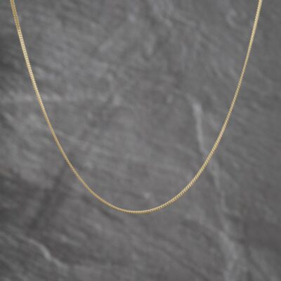 Pre-Owned 18ct Yellow Gold 16-18 Inch Curb Chain 41041938