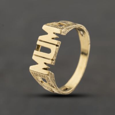 Pre-Owned Yellow Gold Mum Signet Ring 41104436