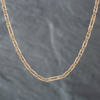 Pre-Owned 9ct Yellow Gold 18 Inch Celtic Chain 41161544