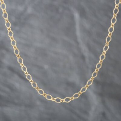 Pre-Owned 9ct Yellow Gold 18 Inch Figaro Chain 41161555