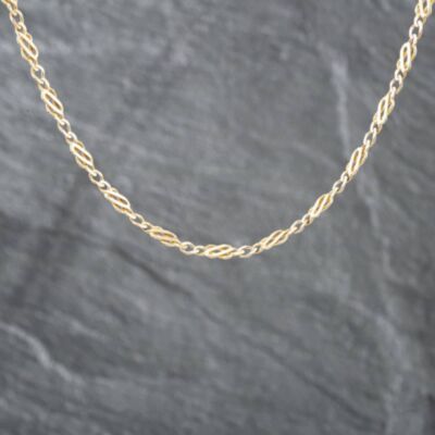 Pre-Owned 9ct Yellow Gold 18 Inch Celtic Chain 41161594