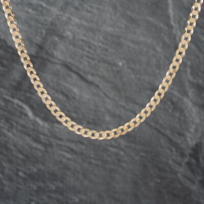 Pre-Owned 9ct Yellow Gold 20 Inch Curb Chain 41161813
