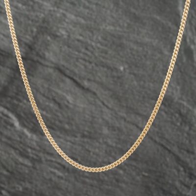 Pre-Owned 9ct Yellow Gold 20 Inch Curb Chain 41161893