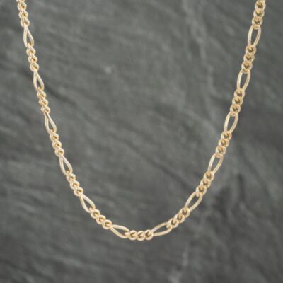 Pre-Owned 9ct Yellow Gold 20 Inch Figaro Chain 41161930