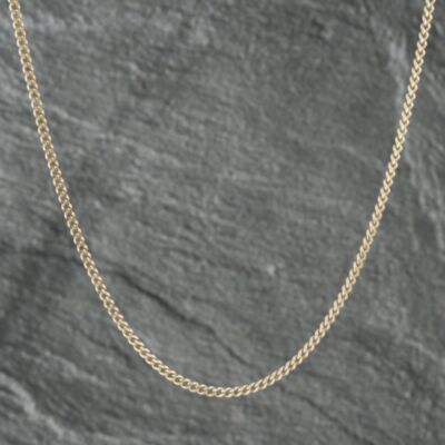 Pre-Owned 9ct Yellow Gold 18 Inch Curb Chain 41161983