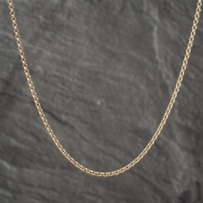 Pre-Owned 9ct Yellow Gold 21 Inch Belcher Chain 41162018