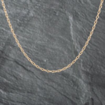 Pre-Owned 9ct Yellow Gold 26 Inch Prince Of Wales Chain 41162036