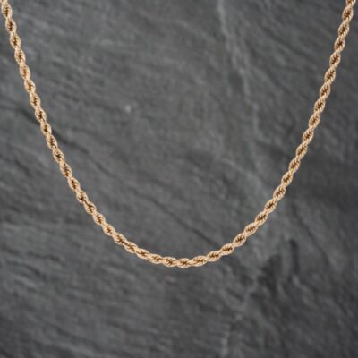 Pre-Owned 9ct Yellow Gold 26 Inch Rope Chain 41162062
