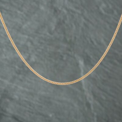 Pre-Owned 9ct Yellow Gold 20 Inch Curb Chain 41162159