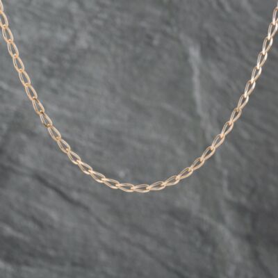 Pre-Owned 9ct Yellow Gold 18 Inch Curb Chain 41162166
