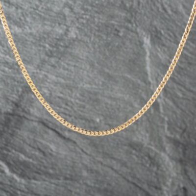 Pre-Owned 9ct Yellow Gold 18 Inch Curb Chain 41162194