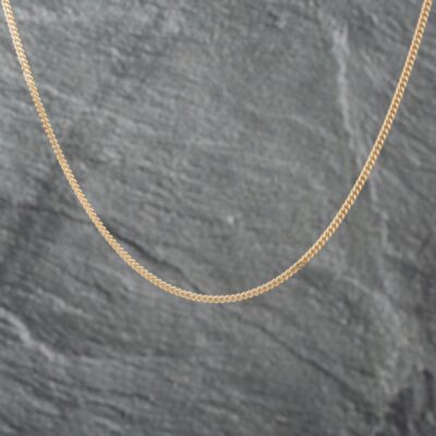 Pre-Owned 9ct Yellow Gold 20 Inch Curb Chain 41162196