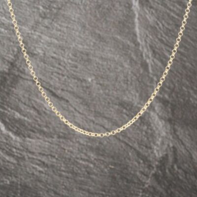 Pre-Owned 9ct Yellow Gold 20 Inch Belcher Chain 41162206