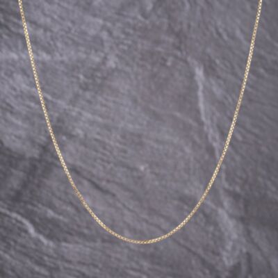 Pre-Owned Vintage Yellow Gold 21 Inch Box Chain 41162250