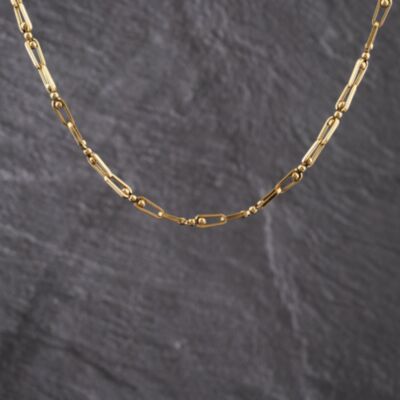 Pre-Owned 9ct Yellow Gold 15 Inch Fancy Chain 41162260