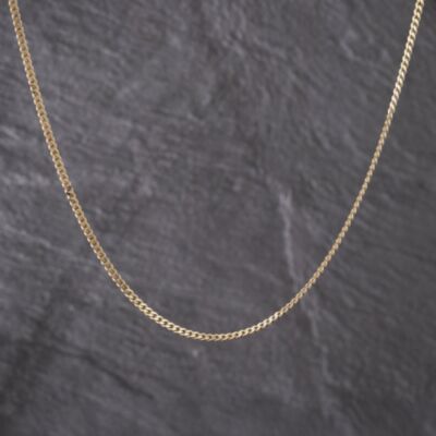 Pre-Owned 9ct Yellow Gold 18 Inch Curb Chain 41162262
