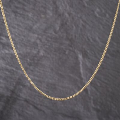 Pre-Owned 9ct Yellow Gold 20 Inch Curb Chain 41162263