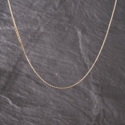 Pre-Owned Vintage Yellow Gold 19 Inch Box Chain 41162278