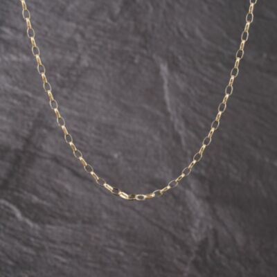 Pre-Owned 9ct Yellow Gold 20 Inch Belcher Chain 41162282