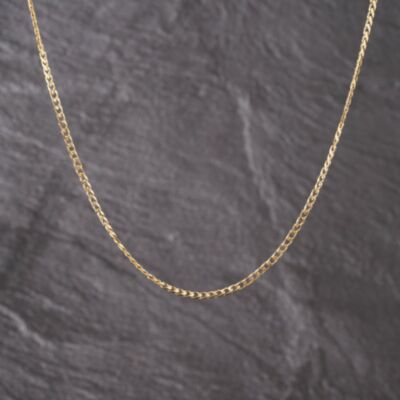 Pre-Owned 9ct Yellow Gold 18 Inch Curb Chain 41162284