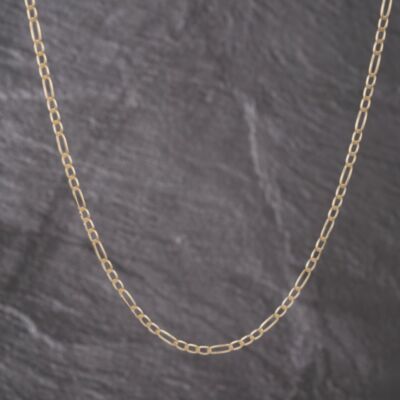 Pre-Owned 9ct Yellow Gold 20 Inch Figaro Chain 41162293