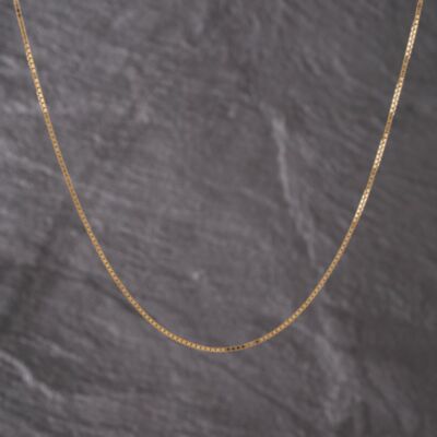Pre-Owned Yellow Gold 19.5 Inch Box Chain 41162299