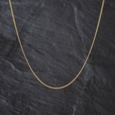 Pre-Owned 18ct Yellow Gold 22 Inch Curb Chain 41162360