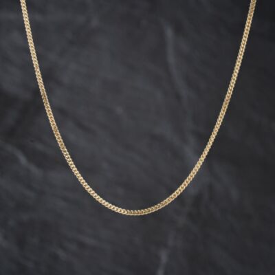 Pre-Owned 9ct Yellow Gold 22 Inch Curb Chain 41162372