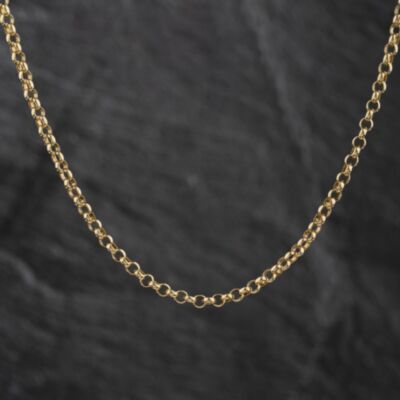 Pre-Owned 9ct Yellow Gold 24 Inch Belcher Chain 41162387