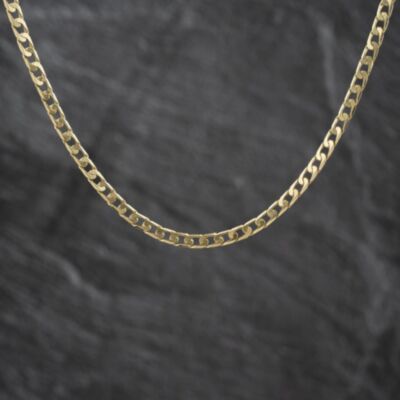 Pre-Owned 9ct Yellow Gold 18 Inch Curb Chain 41162390