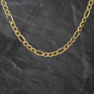 Pre-Owned 9ct Yellow Gold 20 Inch Figaro Chain 41162392